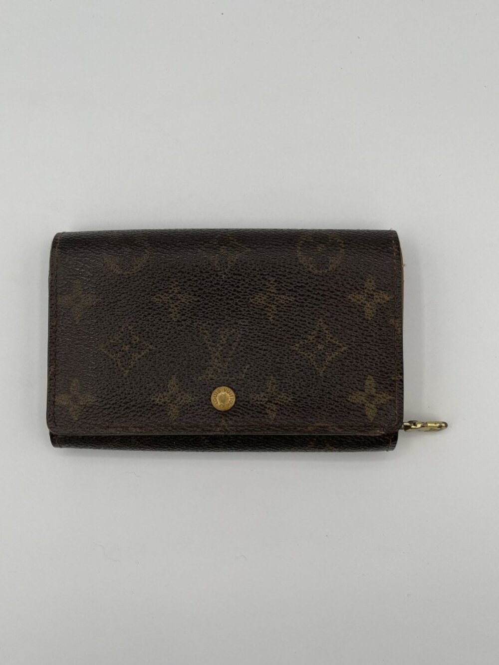 Louis Vuitton Monogram Porte Monnaie Billets Tresor Bifold Wallet M61730 France